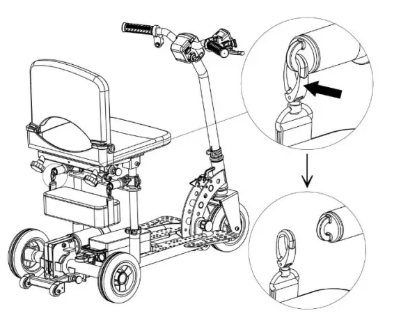 SupaScoota MicroLite Motorized Portable Electric Vehicle - SPARE BATTERY2