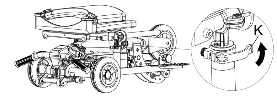 SupaScoota MicroLite Motorized Portable Electric Vehicle - WHEEL 7