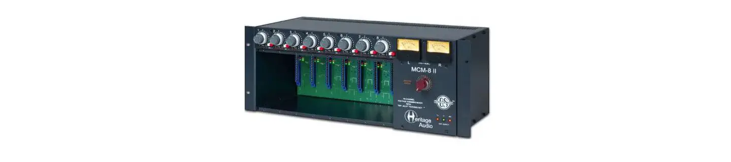 Heritage Audio Mcm-8-ii 10-channel Summing Mixer User Manual Heritage Audio Mcm-8-ii 10-channel Summing Mixer User Manual