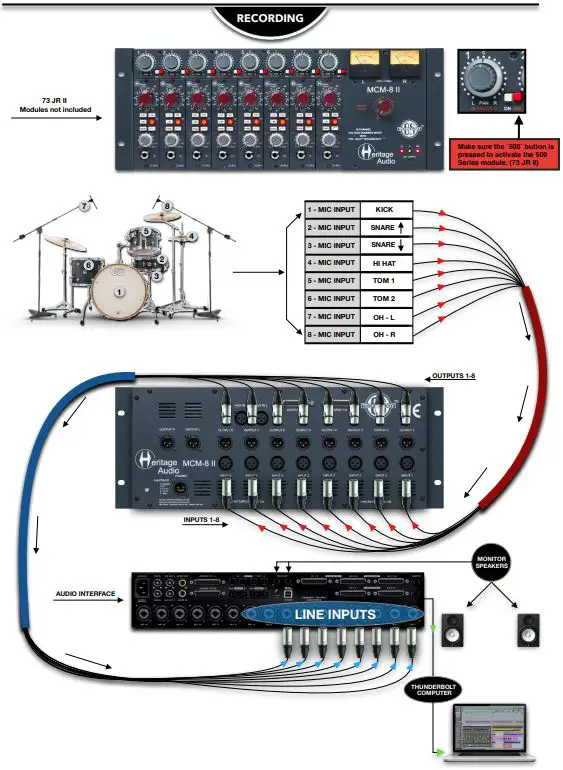 Heritage Audio MCM-8-II 10-Channel Summing Mixer-fig4