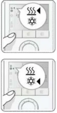 Changing Between
Heating and Cooling
