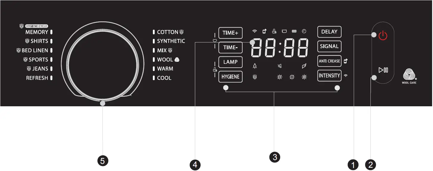 TOSHIBA TD-BK100GH Series Tumble Dryer 12