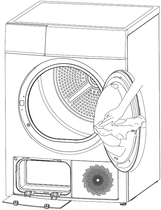 TOSHIBA TD-BK100GH Series Tumble Dryer 25