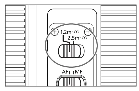 Canon EF70 200mm f 2.8L USM Telephoto Len - Distance Range