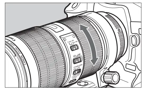 Canon EF70 200mm f 2.8L USM Telephoto Len - Zooming