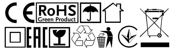 CANYON CNE-CHA01 Universal wall charger - Symbol