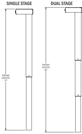 UNBRANDED 140533 Height Adjustable Table - ILLUSTRATION B