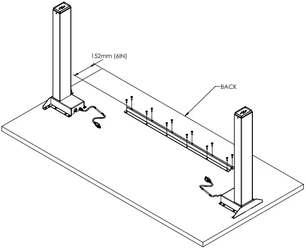 UNBRANDED 140533 Height Adjustable Table - SURFACE