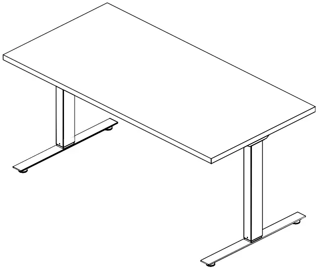 UNBRANDED 140533 Height Adjustable Table