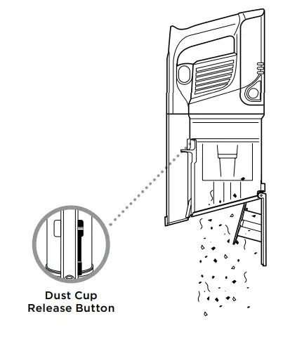 Shark IZ462H DuoClean PowerFins Cordless Vacuum with Self-Cleaning Brushroll - EMPTYING2