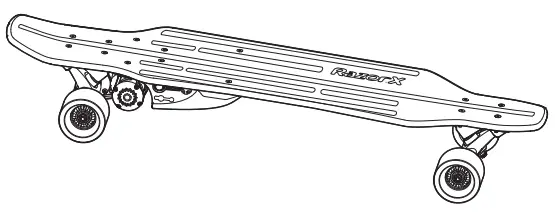 Razor Longboard Electric Skateboard -- 11