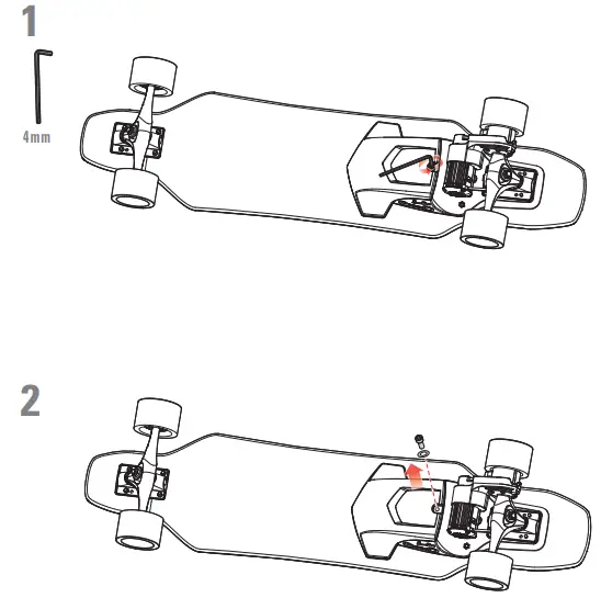 Razor Longboard Electric Skateboard -- Battery Pack1