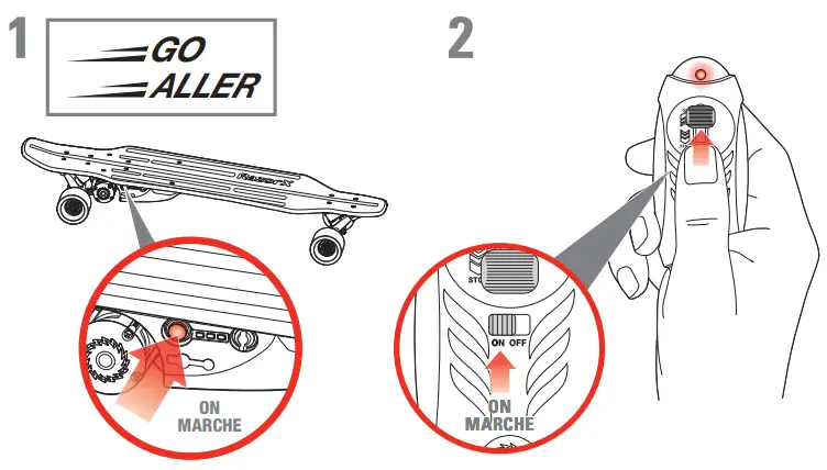 Razor Longboard Electric Skateboard -- GO ALLER1