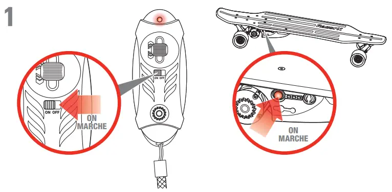 Razor Longboard Electric Skateboard -- MARCHE1