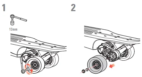 Razor Longboard Electric Skateboard -- Replacement.12