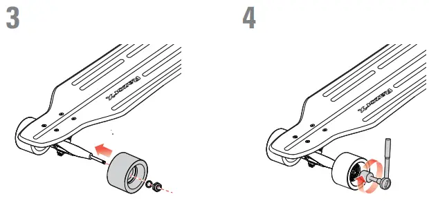 Razor Longboard Electric Skateboard -- Replacement34