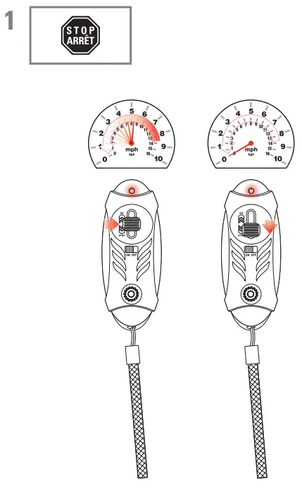 Razor Longboard Electric Skateboard -- STOP