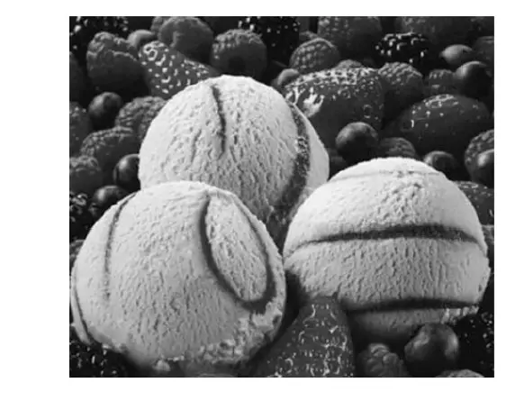 SHARPER IMAGE 207721 Frozen Dessert Maker - BLACKBERRY VANILLA CELEBRATION