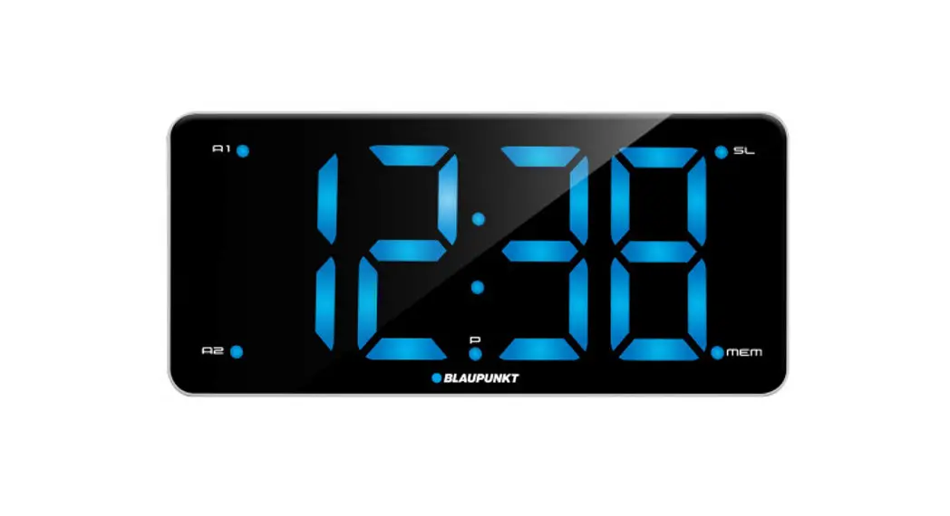 Blaupunkt Cr15 Digital Alarm Clock Radio With Usb Charging Owner's Manual