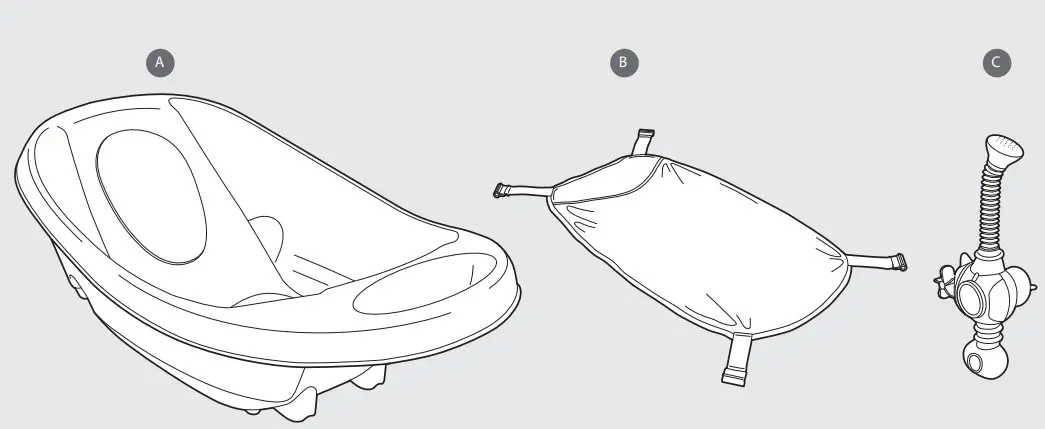 summer My Fun Tub - components