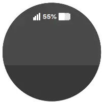 SOS Bay Alarm Medical Smartwatch - Battery Status