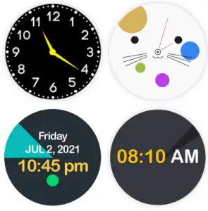 SOS Bay Alarm Medical Smartwatch - Watchface Options