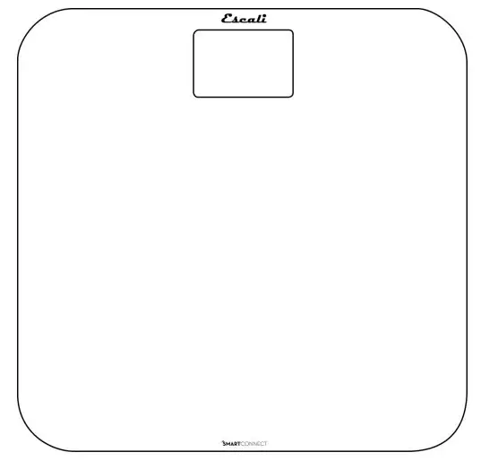 Escali Smartconnect Body Scale User Manual Sc200bs