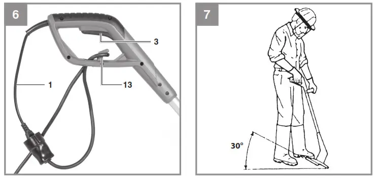 Einhell GC-ET 4530 Electric Grass Trimmer- 6
