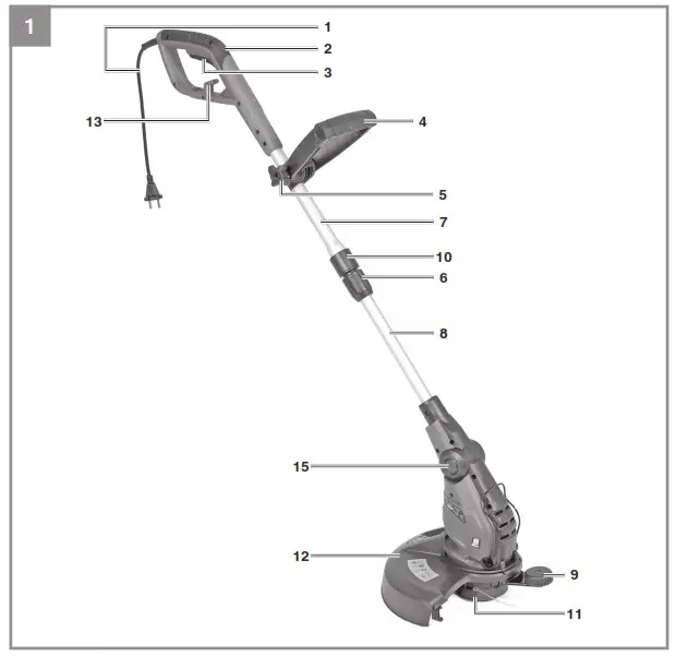 Einhell GC-ET 4530 Electric Grass Trimmer