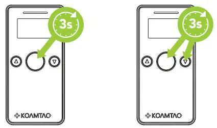 KOAMTAC Bluetooth Barcode Scanner KDC270 User Guide - Powering On Off