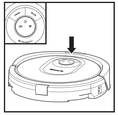 Shark AL Robot Robot Vacuum - BUTTONS AND INDICATOR LIGHTS