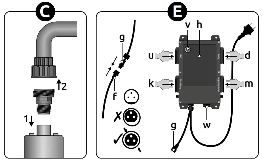 SuperFish Combi Drum 30000 Gravity Filter - fig 3