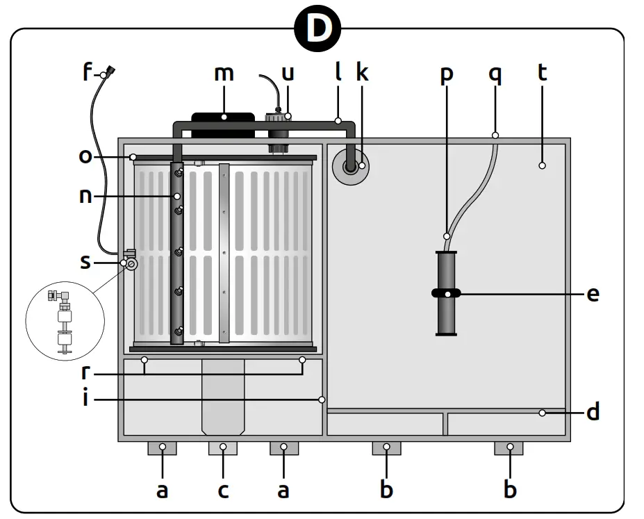 SuperFish Combi Drum 30000 Gravity Filter - fig 4
