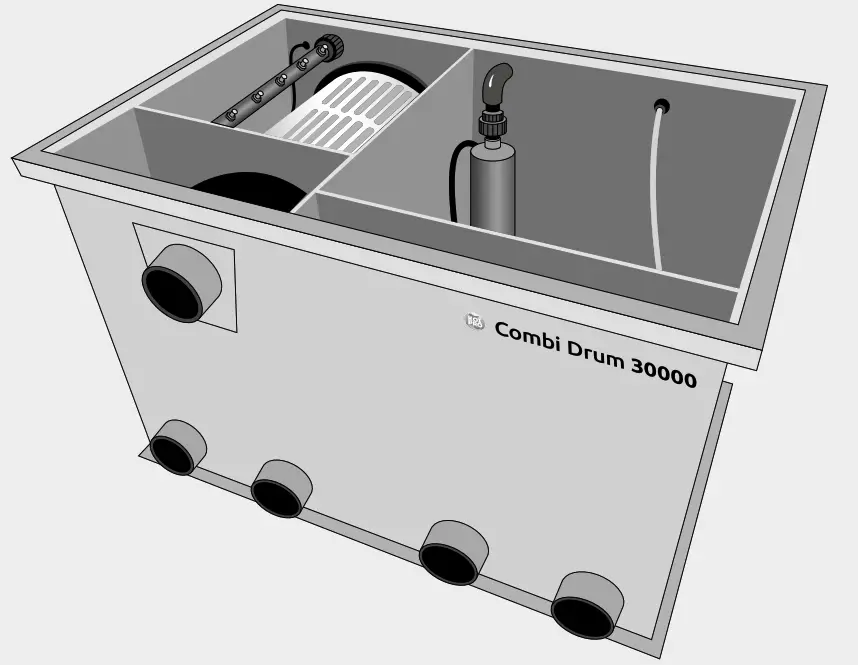 SuperFish Combi Drum 30000 Gravity Filter