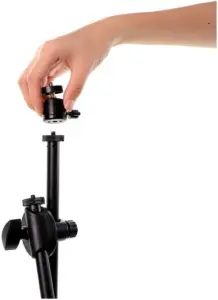 anko 43104963 12 inch Fill Ring Light Stand step 1