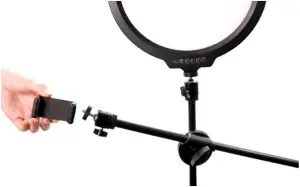 anko 43104963 12 inch Fill Ring Light Stand step 4