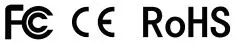 FC, CE, Rohs Logo