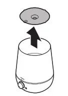 WINIX L60 L61 6.0 Gallon Ultrasonic Humidifier with Night Mood Light - INITIAL OPERATION 1