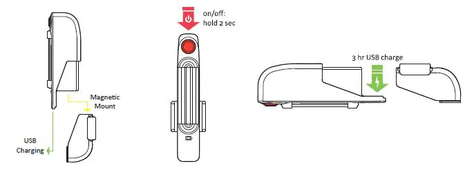 LEZYNE Y15 LED Stick Rear Lights Fig 6