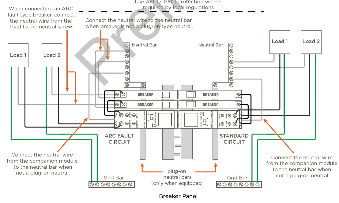SAVANT QP2R20120 Dual 20 Amp Relay Companion Module 2