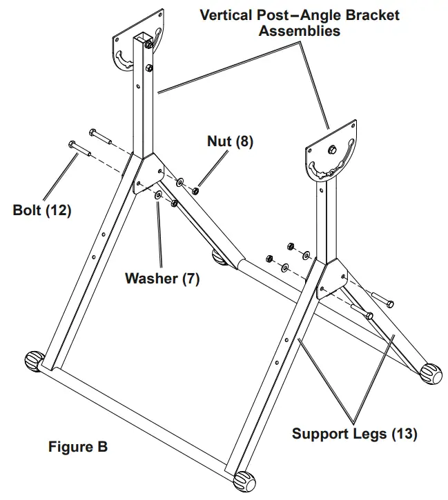 CHICAGO ELECTRIC 61369 Adjustable Steel Welding Table - fig 1