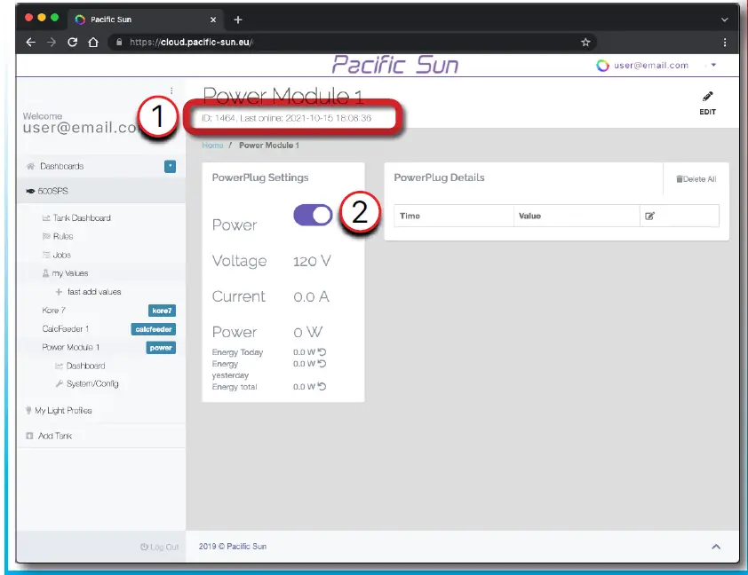 Pacific Sun PowerPlug EU version - Smart Power Switch for Cloud app fig14