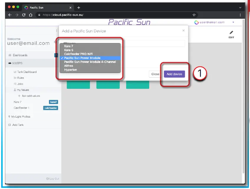 Pacific Sun PowerPlug EU version - Smart Power Switch for Cloud app fig8
