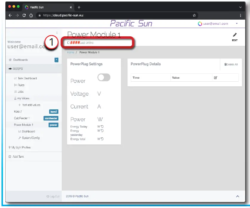 Pacific Sun PowerPlug EU version - Smart Power Switch for Cloud app fig9