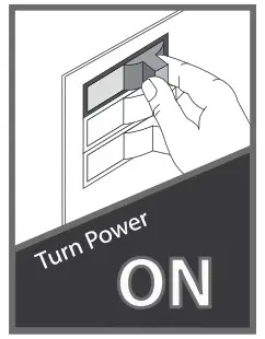 Hunter 99814 Ceiling Fan Receiver - power on