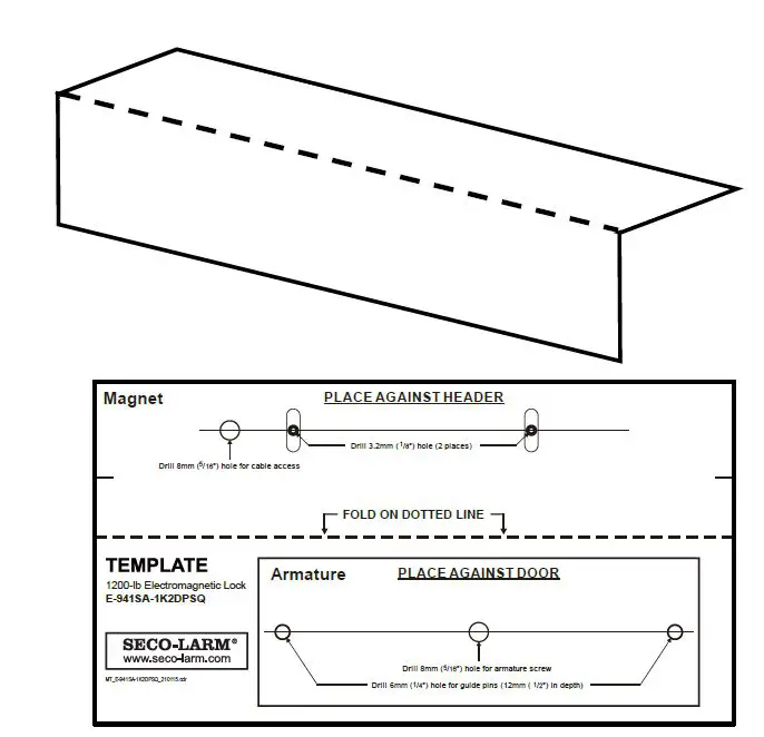SECO-LARM E-941SA-1K2DPSQ Electromagnetic Locks fig4