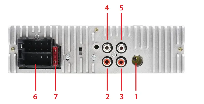 PNI 8550BT Clementine Car MP3 Player 2