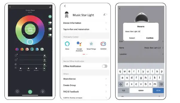 bolong BL-TKG06 Space Dog WiF Music Star Light V2.0 5