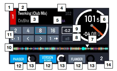 Numark- NVII -Intelligent- Dual -Display- Controller- for -Serato- fig 12