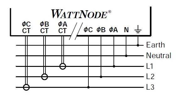 CCS WNC-3Y-208-MB -Wattnode- Modbus -Electric -Power -Meter -7